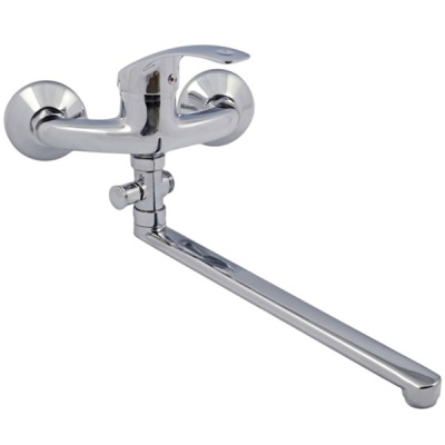 Смеситель для ванны Groft Frank 006 GF1007 универсальный Хром