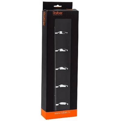 Вешалка для полотенец Raiber R50120 Хром