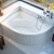 Акриловая ванна Excellent Aquarella 170x110 R без гидромассажа