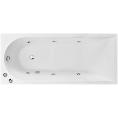 Акриловая ванна AM.PM Spirit Evo 150x70 с гидромассажем