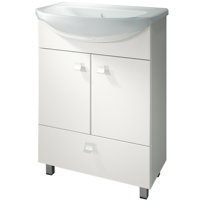 Тумба под раковину Какса-А Домино 61 003159 Белая