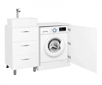 Тумба под раковину Style Line Берн Plus 120 ЛС-000010046 Белая