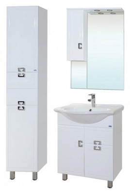 Тумба c раковиной Bellezza Миа 65 1 ящик Белая