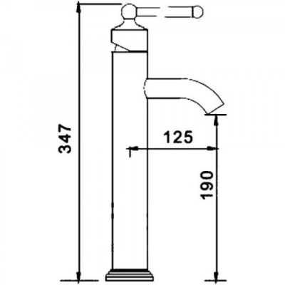Смеситель для раковины Frap F1052-13 Бронза