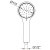 Ручной душ Clever Up! Urban 61044 Черный матовый