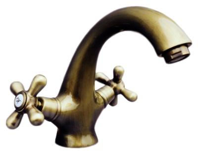 Смеситель для раковины Rav Slezak Morava retro MK128.5CZ бронзовый