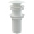 Донный клапан Alcaplast A395B click-clack Белый