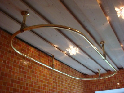 Карниз СанКо круглый нержавеющая сталь