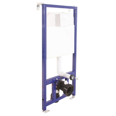 Инсталляция Berges Wasserhaus Novum S5 040245 для унитаза с Черной клавишей смыва