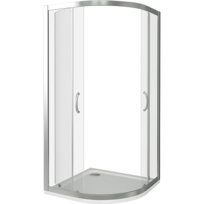 Душевой уголок Good Door Infinity R-90 90x90 профиль Хром стекло прозрачное