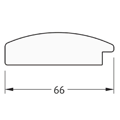 Зеркало Evoform Definite 106х56 Состаренное золото