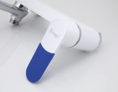 Смеситель для ванны Frap F3234 Белый Хром