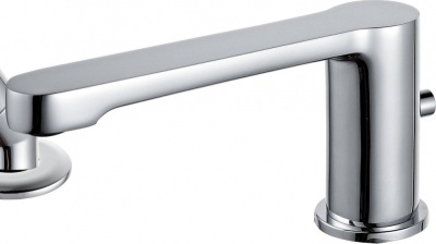 Смеситель на борт ванны Aquanet Passion AF300-63С Хром