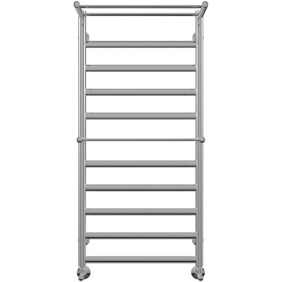 Водяной полотенцесушитель Terminus Хендрикс плюс П11 500x1086 4620768886867 с полкой Хром