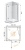 Душевой уголок Cezares Verona A-1 100x100 VERONA-W-A-1-100-P-Cr-R профиль Хром стекло прозрачное Душевой уголок Cezares Verona A-1 100x100 VERONA-W-A-1-100-P-Cr-R профиль Хром стекло прозрачное