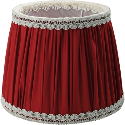 Абажур для светильника Migliore Complementi 680.10 Бордовый Серебро