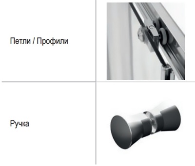Душевой уголок Riho Lucena Square 90x90 Хром