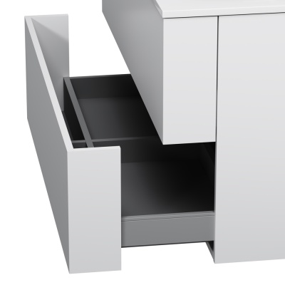 Тумба под раковину AM.PM Spirit V2.0 101 подвесная Белая