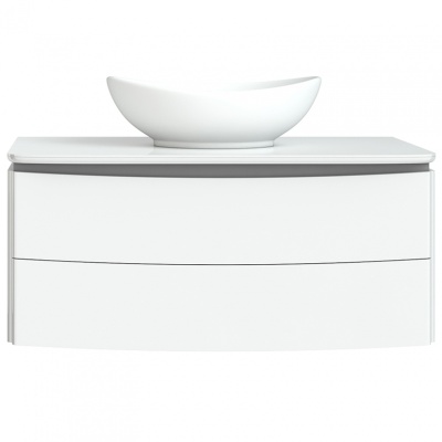 Тумба под раковину Vigo Cosmo 100 подвесная Белая