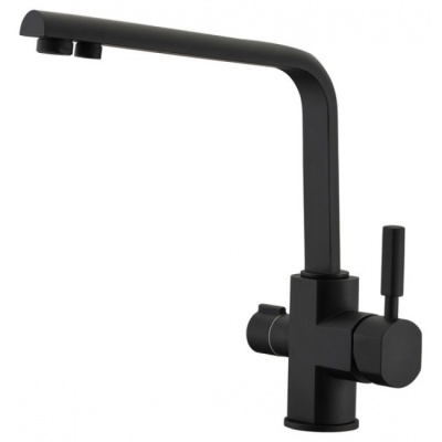 Смеситель для кухни Kaiser Decor 40144-9 Черный матовый