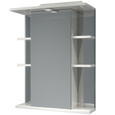 Зеркальный шкаф Какса-А Гиро 55 001839 с подсветкой Белый