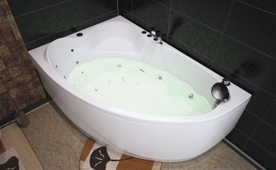 Акриловая ванна Aquanet Mayorca 150x100 L 00204008+242134+204082 с гидромассажем