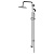 Душевая система BelBagno Roso BB-COLD-U-CRM Хром
