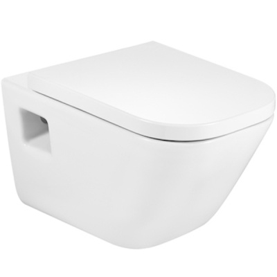 Сиденье для унитаза Roca The Gap 801472004 Белая с микролифтом