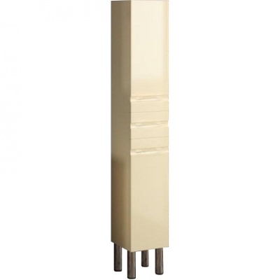 Шкаф пенал SanVit Прима 30 в цвете Ral прямые ручки Желтый глянец