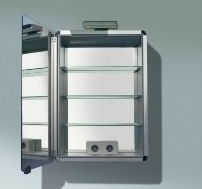 Зеркальный шкаф Keuco Elegance 21601 171201 хром, левый