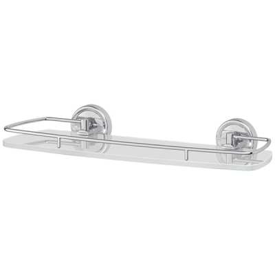 Стеклянная полка FBS Ellea 014 Хром