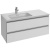 Тумба под раковину Jacob Delafon Vox 100 L EB2025-RA-G1C подвесная Белый лак Тумба под раковину Jacob Delafon Vox 100 L EB2025-RA-G1C подвесная Белый лак