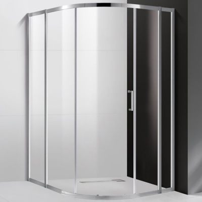 Душевой уголок Cezares Molveno RH-11 130х120 MOLVENO-RH-11-130/120-C-Cr-IV профиль Хром стекло прозрачное