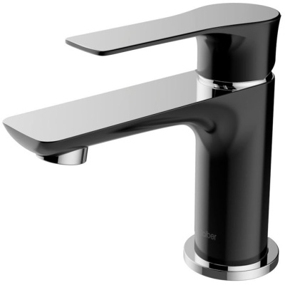 Смеситель для раковины Raiber R0023 Хром Черный