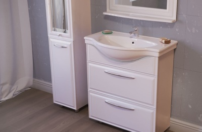 Тумба под раковину Raval Classic 80 Белая