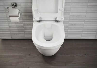Комплект унитаза Vitra S 50 5956B003-0101 с гигиеническим душем Vitra Minimax S A49218EXP с сиденьем Микролифт Хром