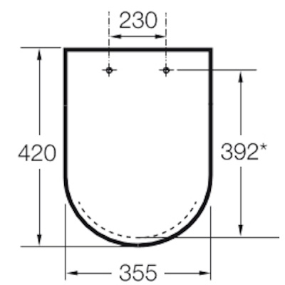 Сиденье для унитаза Roca Dama-N 80178C004 Белая с микролифтом