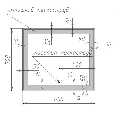 Зеркало Alvaro Banos Barcelona 80 с подсветкой белый Зеркало Alvaro Banos Barcelona 80 с подсветкой белый