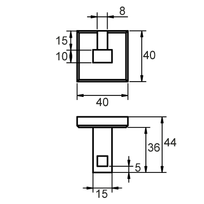Крючок Milardo Labrador LABSM10M41 Хром