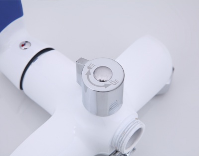 Смеситель для ванны Frap F2234 универсальный Белый Хром