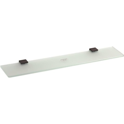 Стеклянная полка Bemeta Nero 135002240 Черная матовая