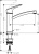 Смеситель для кухни Hansgrohe Logis 71833000 Хром