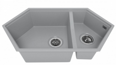 Кухонная мойка KitKraken Creek Grey 90 Серая