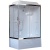 Душевая кабина Royal Bath BP 100х80 RB8100BP1-T-CH-R стекло прозрачное задняя стенка Белая