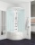 Душевая кабина Domani-Spa Delight 110 high 100x100 DS01D110HWM10 с гидромассажем