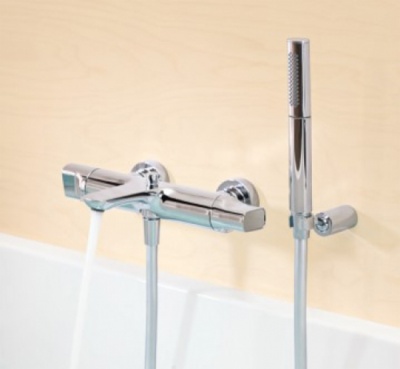 Смеситель для ванны Jacob Delafon Aleo E72286-CP с термостатом Хром