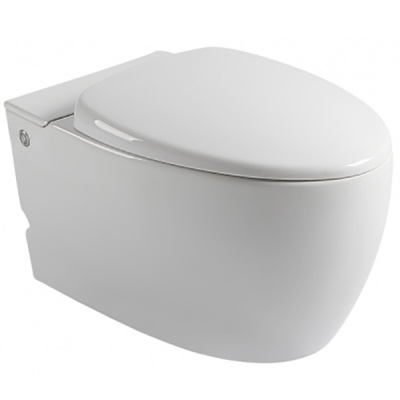 Унитаз Cerutti SPA C-375C 7186 с импульсным смывом с инсталляцией с сиденьем Микролифт