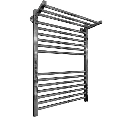 Электрический полотенцесушитель Ника Modern ЛМ 3 80x40 масляный с полкой Хром 16 перекладин