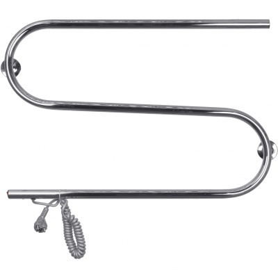 Полотенцесушитель электрический Domoterm S-образный DMT 112 42*70 EK L Хром