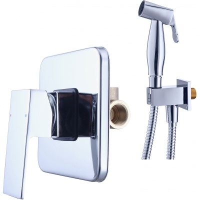 Гигиенический душ со смесителем Swedbe Platta 5526 Хром